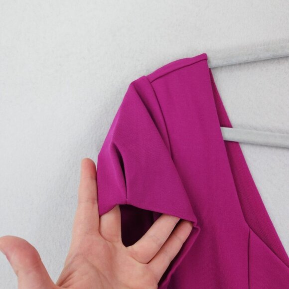 Urban Outfitters Dress Womens 12 Pink A Line Felite Maria Stretch Mini Casual - Picture 3 of 11